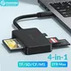 PHIXERO USB A Type C 3.0 Memory Card Reader Multi Lector Adapter for Micro SD SDHC SDXC MMC TF CF MS