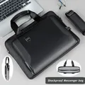 Shockproof Messenger Laptop Bag 13.3 14 15.6 17.3 Inch Briefcase Man Lady Shoulder Case For Macbook