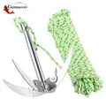 Fishing Anchor Knife For Weeding Fishing Weeding Tools Sharp Aquatic Plants Remover Foldable Iron