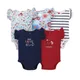 5PCS Baby Girl Clothing Baby Girl Jumpsuit 2024 Summer New Fashion Baby Girl Sleeveless Cotton