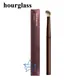 Hourglass Concealer Brush Synthetic Hair Angled Concealer Brush Eye Concealer Blending Brush Brown