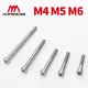 M4 M5 M6 Hexagon Socket Cap Head Half Tooth Bolts M4 M5 M6 X 30 35 40 45 50 60 70 80 90mm 304