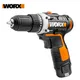 Worx 12V Mini Electric Drill WX128.1 Cordless Screwdriver DC Handheld Electric Drill Driver