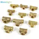 1Pc Pneumatic Brass Pipe fitting Male-Female Thread conversion connect 1/8" 1/4" 3/8" BSP Tee Type