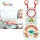 Baby Car Seat Toy Simulation Musical Steering Wheel Toy With Light Activity Seat Travel Toddler Toys