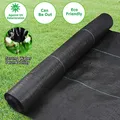 PP Woven Weed Control Fabric for Plant Anti Grass Agricultural Mulch Cloth Greenhouse Weeding Mat