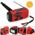 Multifunctional Solar Hand Crank Radio FM AM WB NOAA Weather Radio 2000mAh USB Charging Emergency