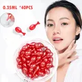 40Pcs/Bottle Caviar Capsules Cream Fullerene Moisturizing Anti-aging Anti-wrinkle Skin Lifting