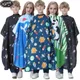 Haircut Salon Hairdressing Cape for Kids Child Styling Polyester Smock Cover Waterproof Shampoo &