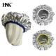 27/28/30cm In Diameter Shower Cap Heat Insulation Aluminum Foil Hat Elastic Bathing Cap For Women