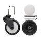 Stroller 13.5 CM Wheels PU Tyre Cover Wheel Axle Compatible Yoya And Similar Trolley Accessories