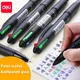 Deli Multifunction Ballpoint Pen 4 in 1 MultiColor Pen 0.7mm Retractable Ballpoint Pens For Marker