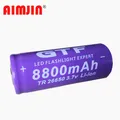 2021 100% New 3.7V 26650 Battery 8800mAh Li-ion Rechargeable Battery for LED Flashlight Torch Li-ion