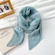 90cm Size Scarf Pleated Crinkle Women's Hijab Wrinkle Shawl Scarves Women Satin Scarf Neckerchief