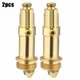 1/2pcs Spring Plugs Bounce Valve Brass Basin Sink Bath Replacement Waste Easy Pop Up Click Clack