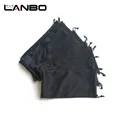 LANBO 50 pcs Black Microfiber Sunglasses Eyewear Pouch Acrylic Fibres wholesale Soft Cloth Bag