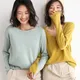Basic Women Sweaters Cashmere Autumn Winter Tops Loose fitting Women Pullover Knitted Sweater Jumper