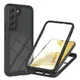 S24 Ultra S 23 Coque For Samsung Galaxy S20 FE 5G Crystal Case Front 360 Protect Bumper Shell