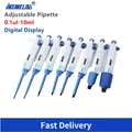 Hot Sales IKEME Laboratory Pipette Adjustable Single Channel Digital Micropipette With Pipette Tips