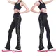 Women's Girls' Ice Figure Skating Training Clothes Long Pants Warm Tights Trousers with Rhinestones