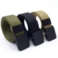 Self-buckled men's nylon belt Army tactical belt Men's military canvas belt Cummerbunds high-quality