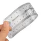 Universal Brand New 1pc Semi Permanent Makeup Guide Ruler Measure Tools Eyebrow Stencil Template