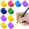 NUOBESTY 10pcs Universal Ergonomic Writing Aid Writing Corrector Grip For Kids Handwriting Pen