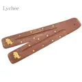 Lychee Life 1pc Wooden Incense Stick Holder Ash Catcher Burner Stand Furniture Protection Incense