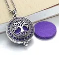 Aroma Diffuser Necklace with Pads Open Antique Vintage Lockets Perfume Pendant Essential Oil