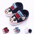 Disney 0-18M Baby Mickey Mouse First Walkers Girl Newborn Baby Shoes Boy Fashion cartoon Mickey