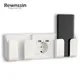 Rewnssin Wall Power Sockets With USB Plug Home Electrical Outlets EU DE Type-C Double USB Socket