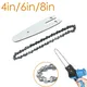 4/6/8 Inch Electric Chain Saw Guide Replacement Mini Steel Chainsaw Chains Garden Portable Electric