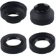 49 52 55 58 62 67 72 77 82mm 3-Stage 3 in1 Collapsible Rubber Foldable Lens Hood for canon nikon