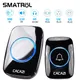 CACAZI 60 Chime 110DB 300M Wireless Doorbell Waterproof Remote EU AU UK US Plug Smart Door Bell