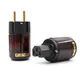 Hi End Schuko Power Plug P-079E+C079 24k Gold-Plated EU Power Plug ac power cord plugs