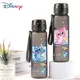 Disney Anime Stitch Kids Sports Water Bottle Stitch Anime Portable Water Bottles Baby Outdoor Water