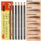 12pcs/set Eyebrow Pencil Makeup Eyebrow Enhancers Cosmetic Tool Art Waterproof Stereo Types Eye Brow