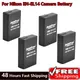 1500mAh EN-EL14 EN EL14 Li-ion Camera Battery LED USB Charger For Nikon D3100 D3200 D3300