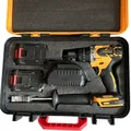 21V 13MM Brushless Electric Drill 180N/M 5400mah Battery Cordless Screwdriver With Impact Function