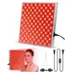 LED Red Light Therapy Panel Lamp for Facial Anti Aging Skin Care Beauty 225 LED Light Body Pain