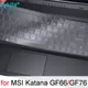 Keyboard Cover for MSI Katana GF66 Katana GF76 Silicone Protector Skin Case 15.6 17.3 Gaming Laptop