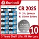 10PCS 160mAh CR2025 Coin Cells Batteries 2025 DL2025 BR2025 LM2025 3V Lithium Button Battery For