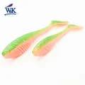 Colorful Soft Lures with Texas Rig 10.5cm & 13cm Swimbait for Zander Snook Pike Fishing Bait UV