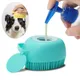 Pet Accessories For Dogs Shampoo Massager Brush Bathroom Puppy Cat Massage Comb Grooming Shower