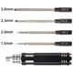 RC parts 4 in 1 1.5mm 2.0mm 2.5mm 3.0mm Hex Screwdriver Metal Tool Kit Set for RC Helicopter Car