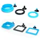 Fish Feeding Supplies Plastic Buoyancy Circle for Aquarium Floating Food Feeder 1Pcs 2Colors