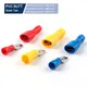 50PCS FDD/MDD 6.3mm Terminal Red Blue Yellow Female Male Spade Insulated Electrical Crimp Terminal