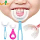 Baby Toothbrush Children 360 Degree U-shaped Child Toothbrush Teethers Soft Silicone Baby Brush Kids