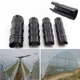 19/20/22/25/32mm Greenhouse Frame Pipe Tube Clips Shade Film Net Sails UV Clamp Connector Protective