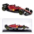Bburago 1:43 Latest F1 2022 Scuderia Ferrari F1-75 16# Leclerc 55#Sainz Alloy Car Die Cast Car Model